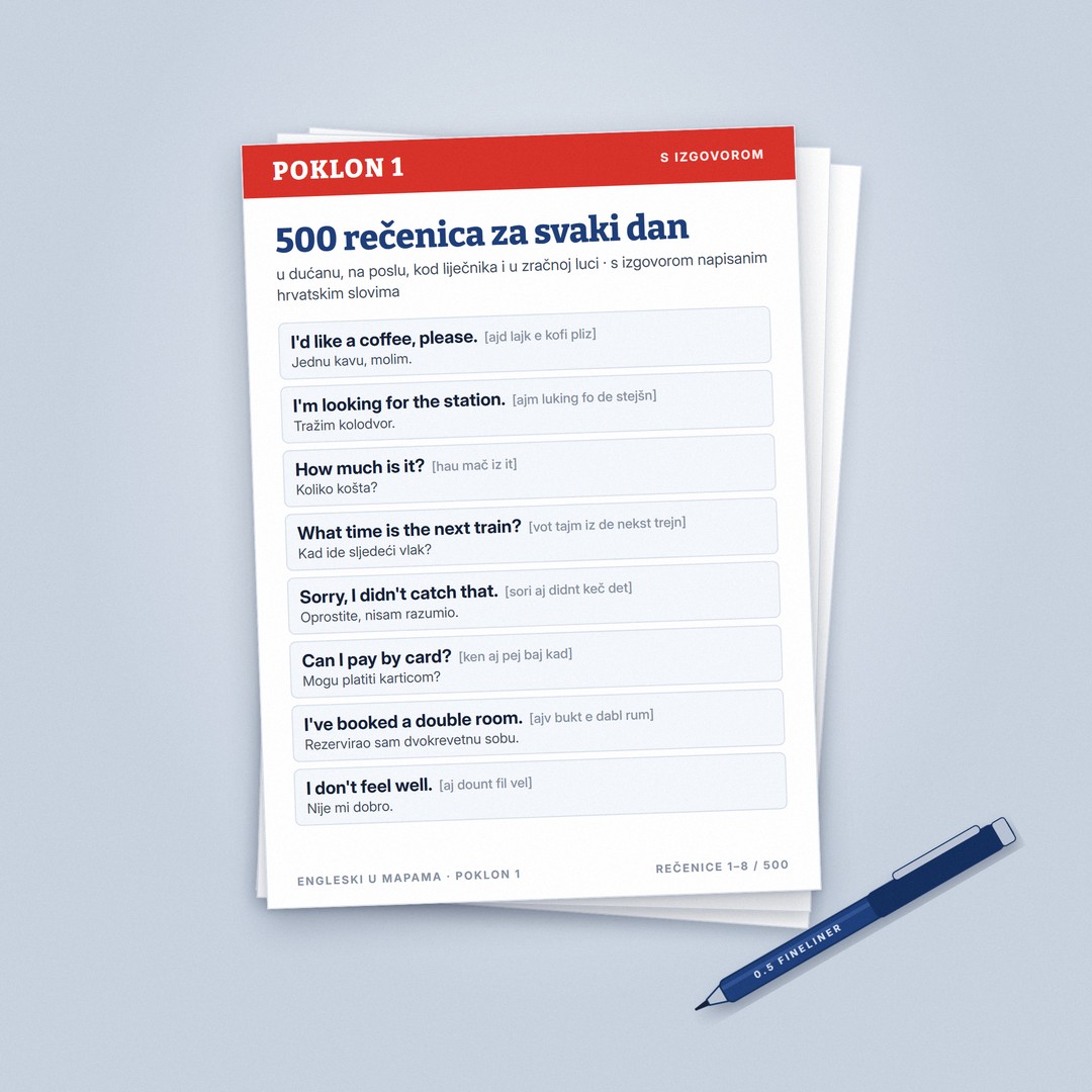 500 rečenica za svaki dan