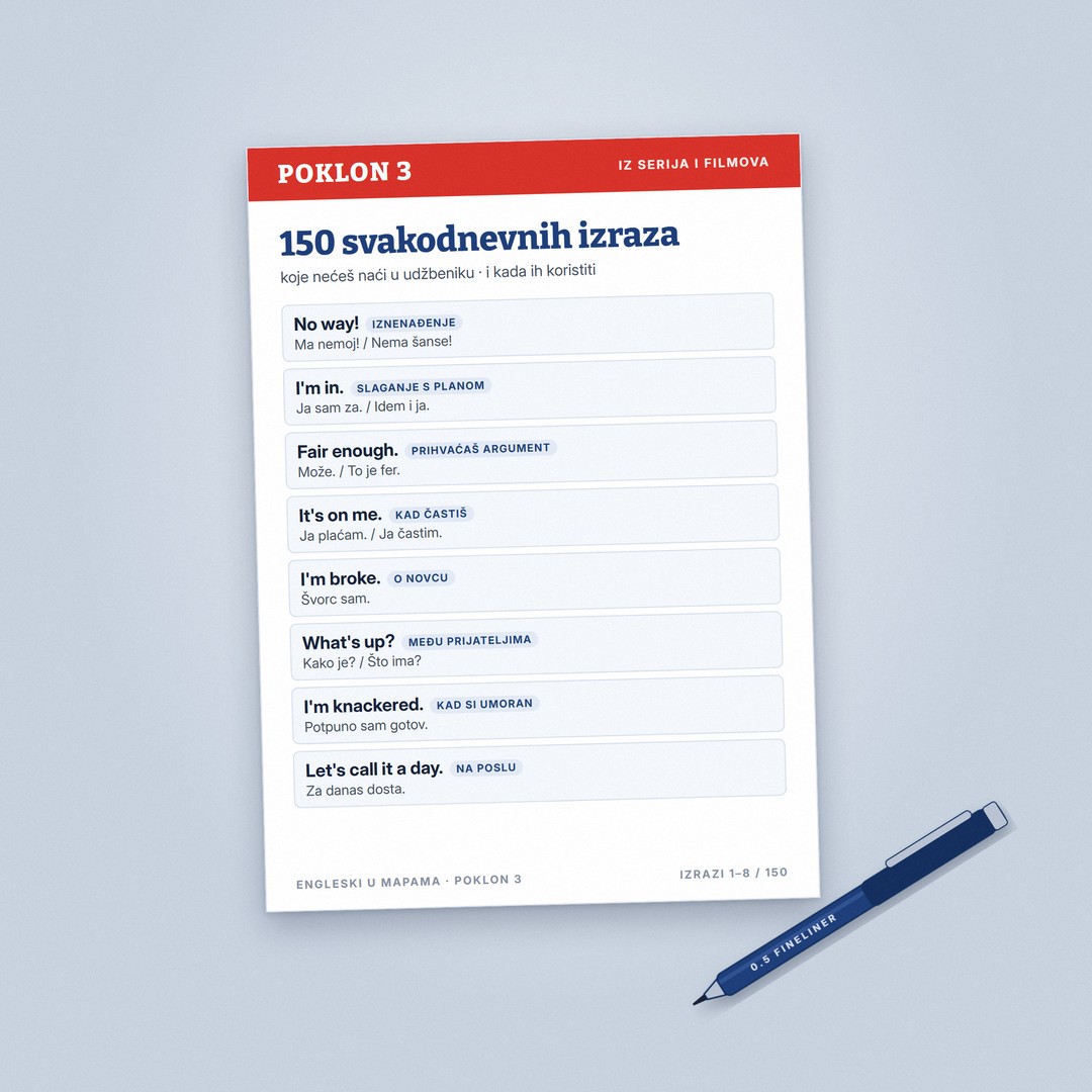 150 svakodnevnih izraza